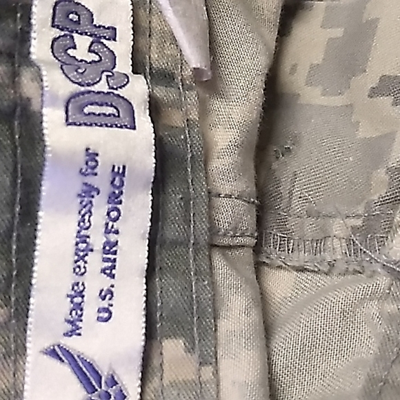 Mens US Military Air Force Utility 36 xs 50% cotton 50% nylon camo - Picture 5 of 8